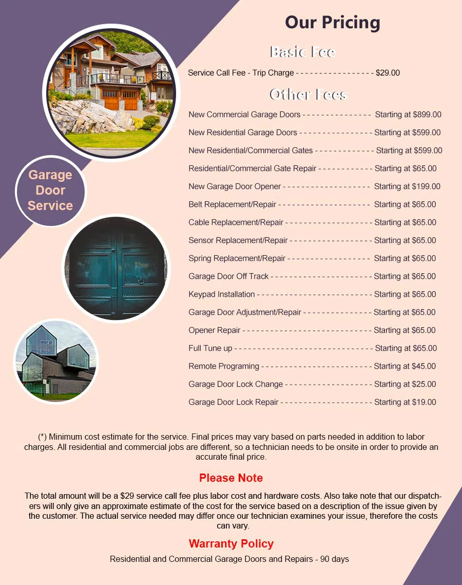 Community Garage Door Service Gilbert, AZ 866-817-3109